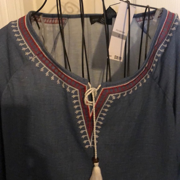 Boho top, blouse , long-sleeve - Picture 2 of 6